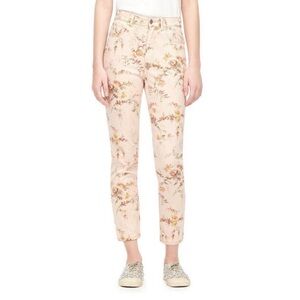 Rebecca Taylor La Vie Ines Floral Denim Jeans